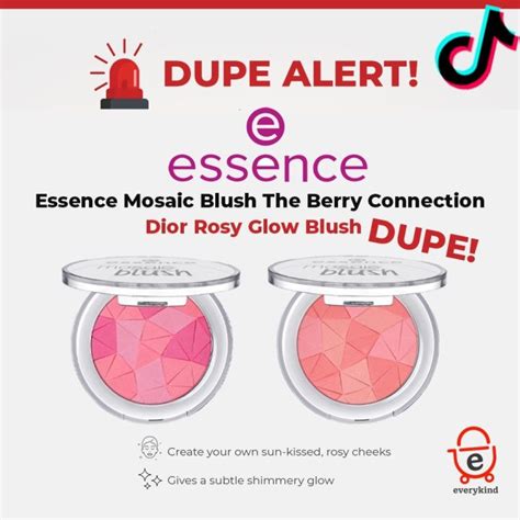 essence mosaic blush dior dupe|dior rosy blush.